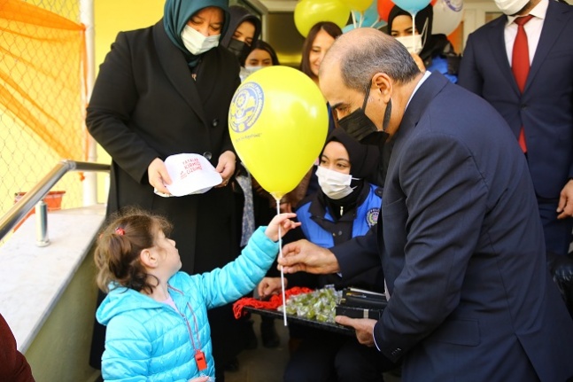 İl Emniyet Müdürü Cebeloğlu özel gereksinimli çocuklar etkinliğine katıldı