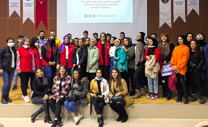 KSÜ’de Gönüllü Gençlik Hareketi Anlatıldı!