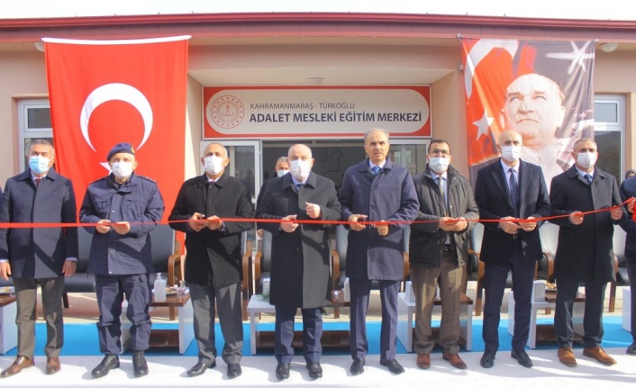 Türkoğlu Adalet Mesleki Eğitim Merkezi Törenle Açıldı