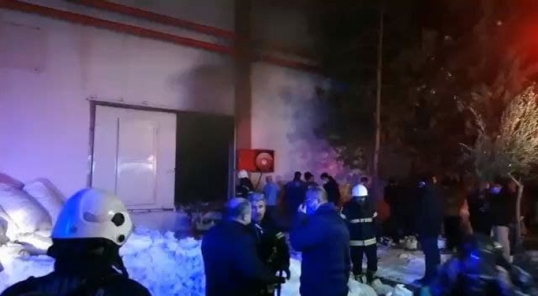 Kahramanmaraş’ta tekstil fabrikasında yangın  