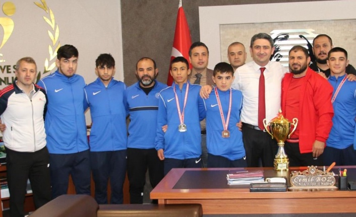 Kahramanmaraş’ın Pehlivanları Türkiye Şampiyonu Oldu
