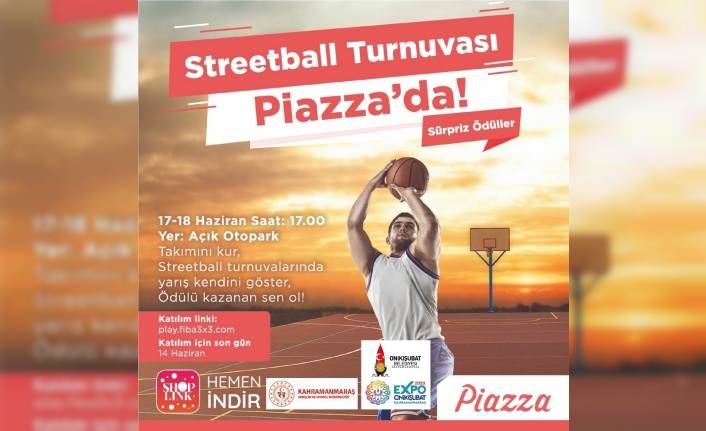 Onikişubat Belediyesi’nden gençlere ‘Streetball Turnuvası’