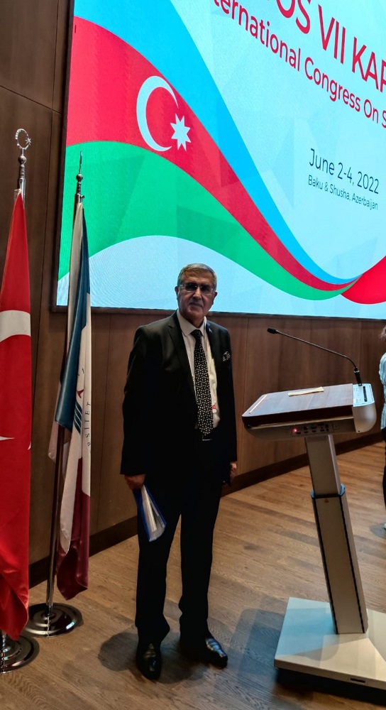 Rektör Can Azerbaycan’da VII. Uluslararası Sosyal Bilimler Kongresine Katıldı